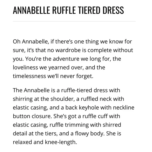 LuLaRoe Red Annabelle Ruffle Tiered Long Sleeve Boho Peasant Dress Size 3XL NWT - Picture 6 of 6